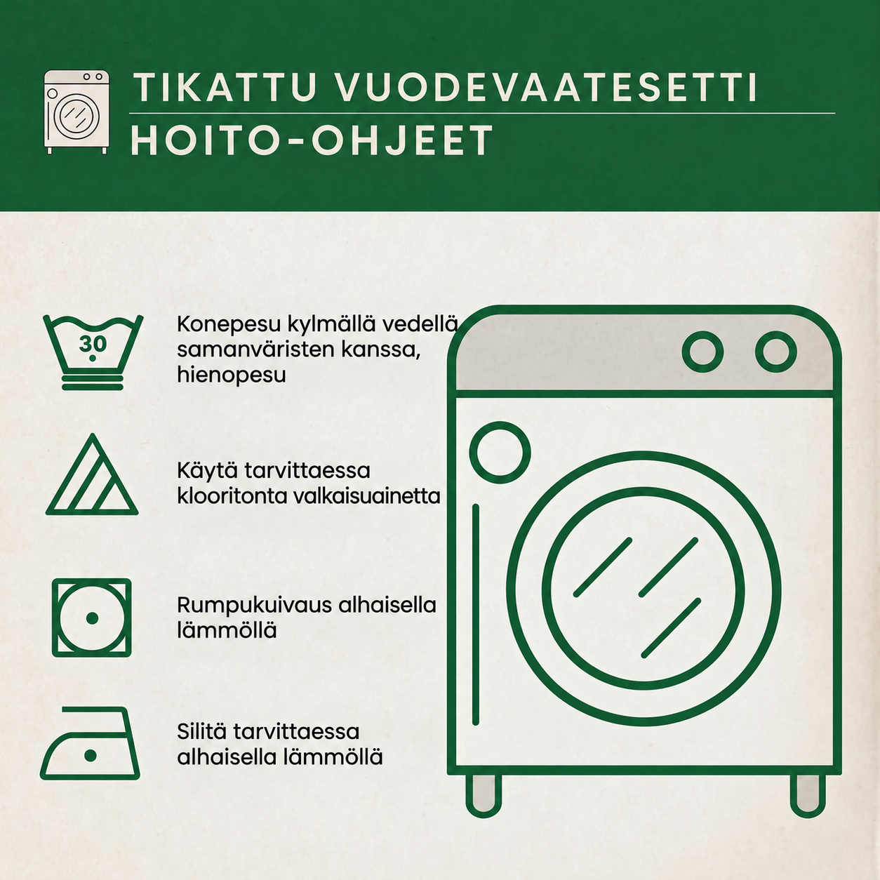 Hoito-ohjeet